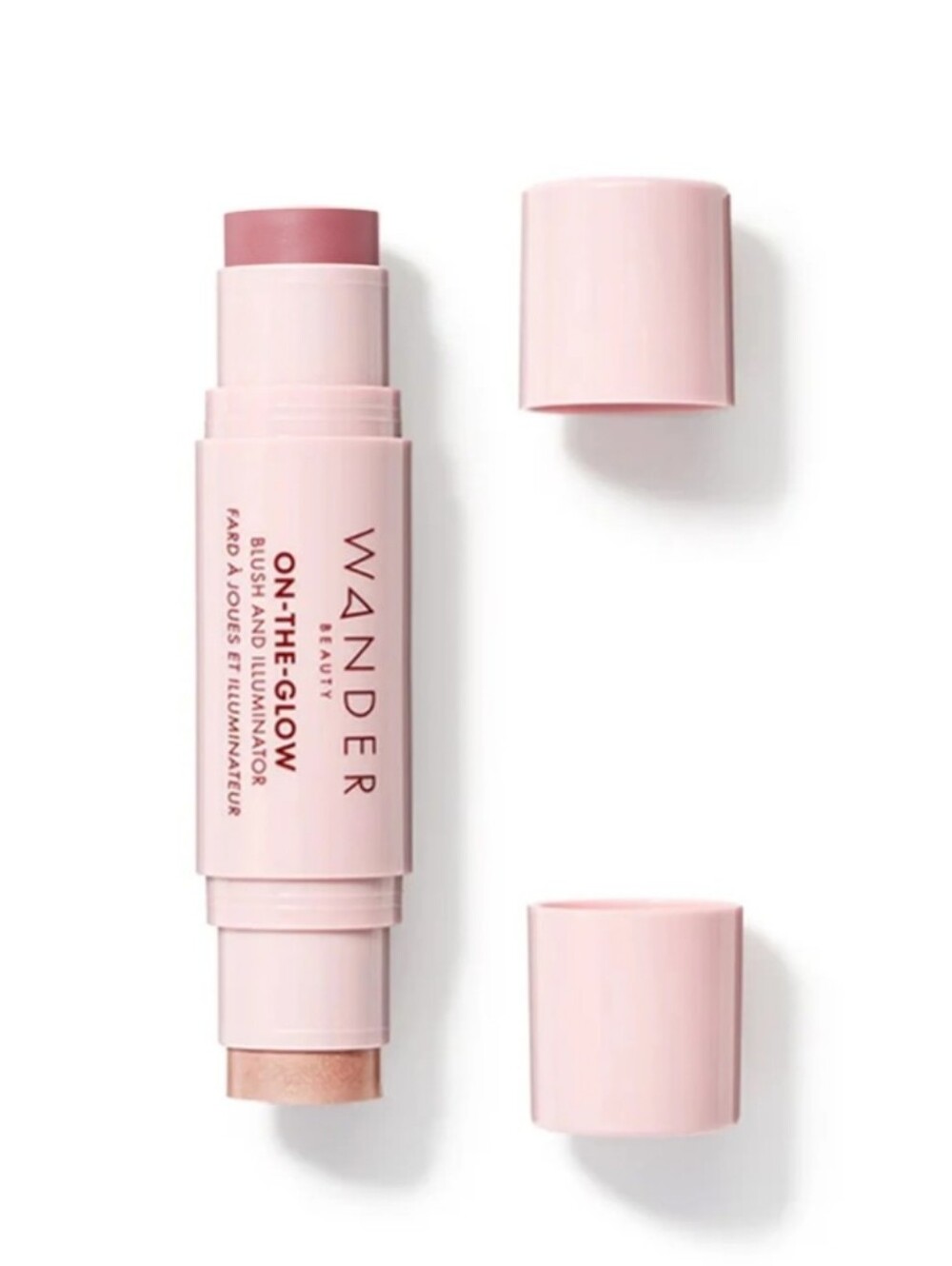 Wander Beauty On-The-Glow Blush & Illuminator In Dusk & Nude Glow BNIB New Shade